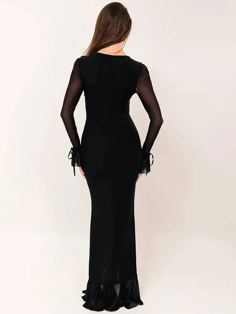 שמלת מקסי דגם ניקול